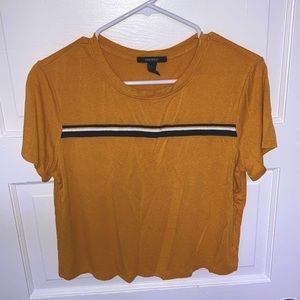 Mustard Striped Tee